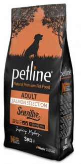 Petline Natural Premium Somonlu Yetişkin 3 kg Köpek Maması kullananlar yorumlar